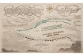 Kilian : Lovosice,  bitva pl&aacute;n, mědiryt 1759