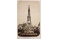 Praha Pomn&iacute;k c&iacute;saře Franti&scaron;ka I., litografie  1860