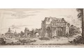 Silvestre Israel : Temple de Charenton, mědiryt (1650)