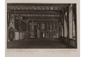 Praha Radn&iacute; s&iacute;ň, oceloryt 1860