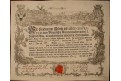 Praha tovary&scaron;sk&yacute; list , mědiryt, 1804