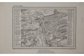 Praha pl&aacute;n, Pobuda, litografie,(1840)