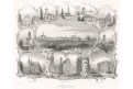 Heidelberg, Payne, oceloryt, 1860