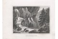 Čertova stěna, Kleine Universum, oceloryt, (1840)