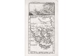 Řecko,  Bourgoin, mědiryt,  1739