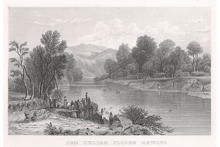 Ganga, oceloryt, (1860)