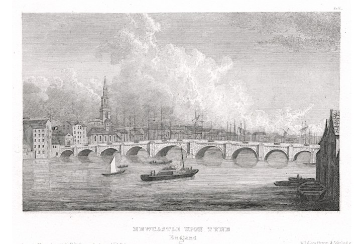 Newcastle, Meyer, oceloryt, (1850)