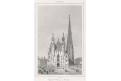 Wien, Stephansdom, Le Bas, oceloryt 1842