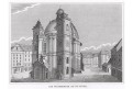 Wien Peterskirche, oceloryt, 1840
