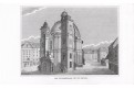 Wien Peterskirche, oceloryt, 1840