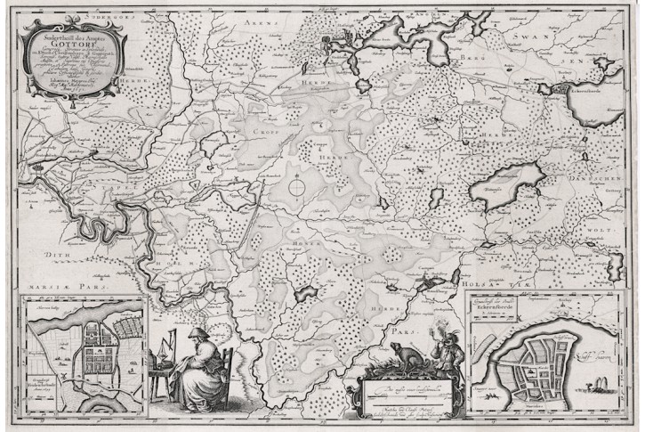 Mejer J. : Gottorf jih, mědiryt, 1652