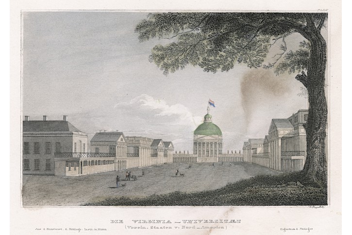 Virginia University, Meyer, kolor. oceloryt, 1850
