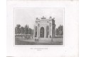 Milan Arco della Pace, Kleine Uni, oceloryt, 1844