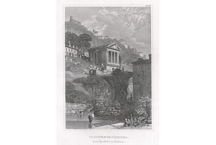 Spoleto Meyer, oceloryt, 1850