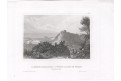 Lugo - Lago D'Averno, Meyer, oceloryt, 1850