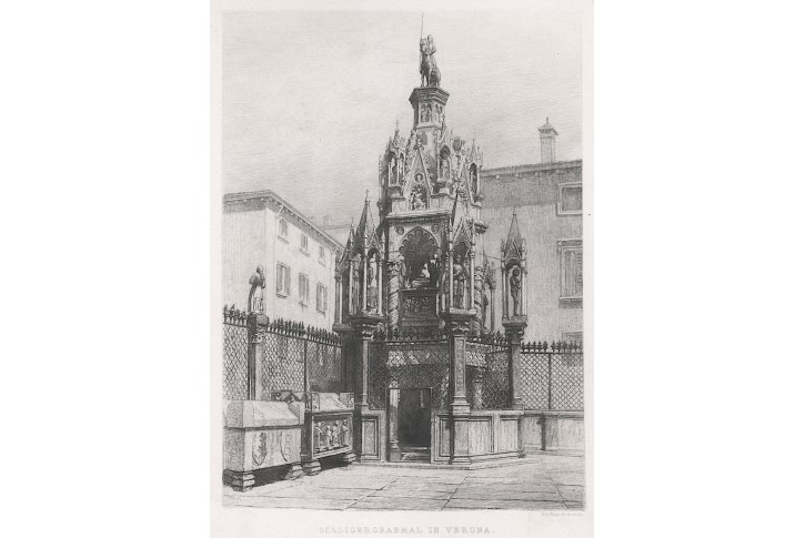 Verona Arche scaligere, lept, (1890)