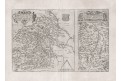 Ortelius A. : Biturgum - Limaniae, mědiryt, 1595