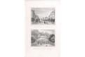 Františkovy láz. Luisin, Lange, oceloryt, 1842