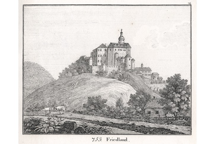 Frýdlant, Neue Bildergalerie, litografie , 1837