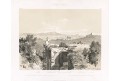 Roma Palatin, Lindermann Frommel, litografie, 1846