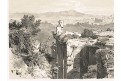 Roma Palatin, Lindermann Frommel, litografie, 1846