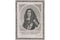 Karel II.., Merian,  mědiryt 17 stol