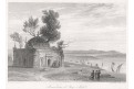 Raje Mah'l Indie , oceloryt,(1830)