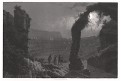 Roma Colosseum, Billmark, litografie, 1860