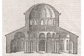 Roma Pantheon, S. Münster, dřevořez, 1628
