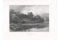 Norham Castle, oceloryt, (1860)