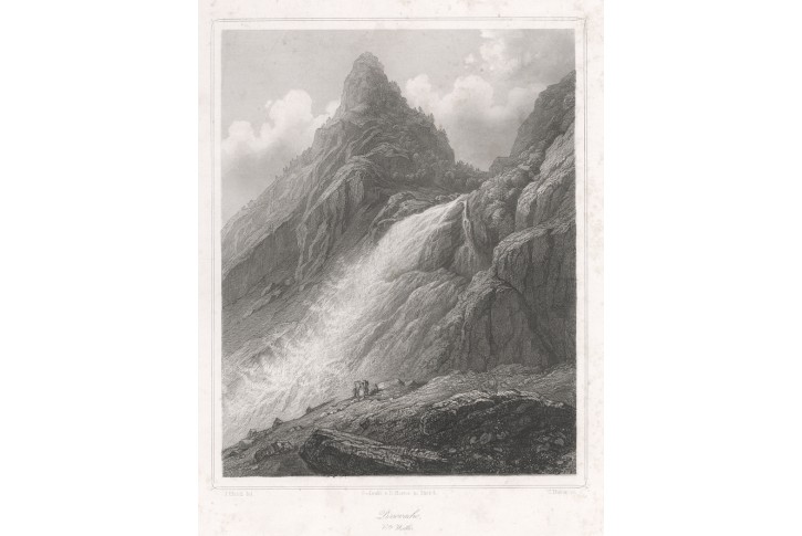 Pissevache Wallis, oceloryt, (1860)