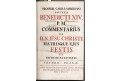 Benedictus XIV., Commentarius..., Pragae 1756