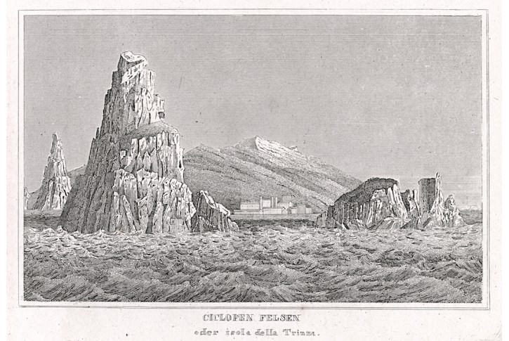 Trizza Sicilia, oceloryt, (1830)