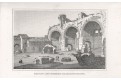 Roma Tempio della Pace, oceloryt, (1830)
