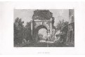 Roma Arco di Druso, mědiryt, (1800)