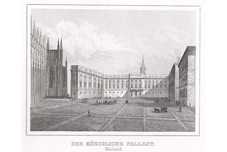Milano Palazzo Reale, Kleine Univ., oceloryt, 1844