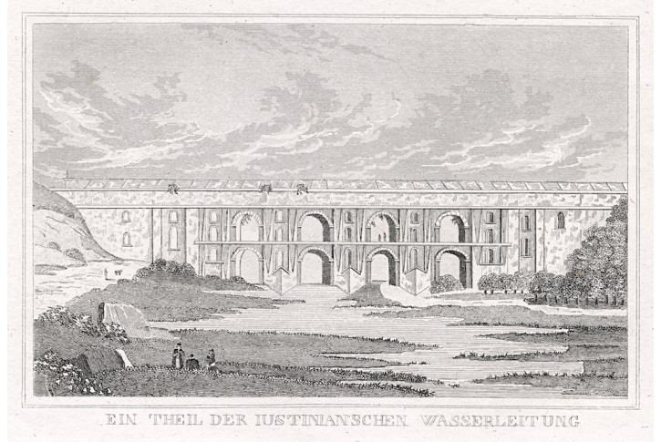 Sextilius Pollio aquadukt Turecko, oceloryt, 1840