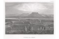 Zuni Pueblo, New Mexico, Meyer, oceloryt, 1850