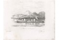 Lake Champlain, oceloryt,  (1860)