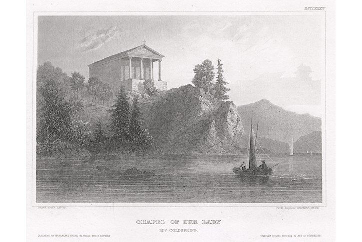 Coldspring Chapel of our Lady,  oceloryt, 1850