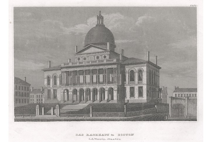 Boston, Meyer, oceloryt, 1850