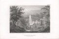 Philadelphia Fairmount , Meyer, oceloryt, 1850