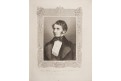 Georg rytíř von Toggenburg, litografie , 1850