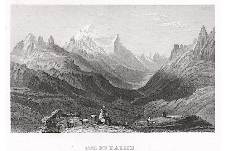 Col de Balme, Kleine Univ., oceloryt, (1840)