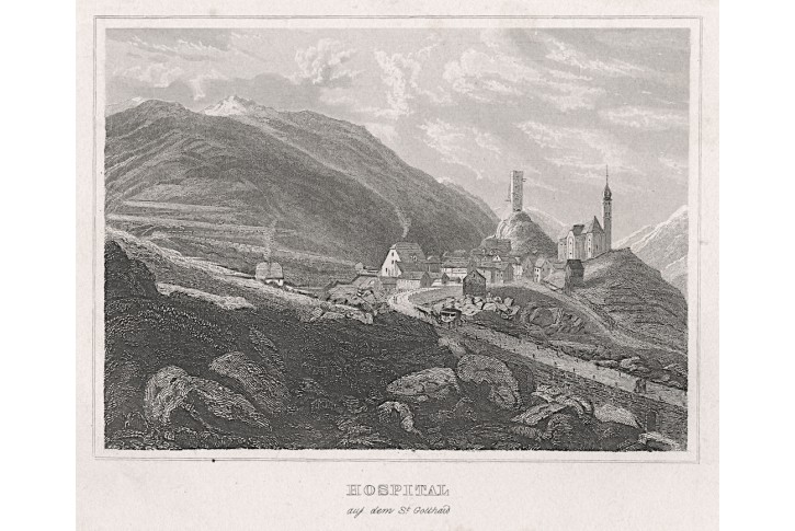 St. Gotthard, Kleine Univ., oceloryt, (1840)