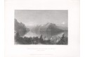 Lucern Lake, Virtue, oceloryt, 1836