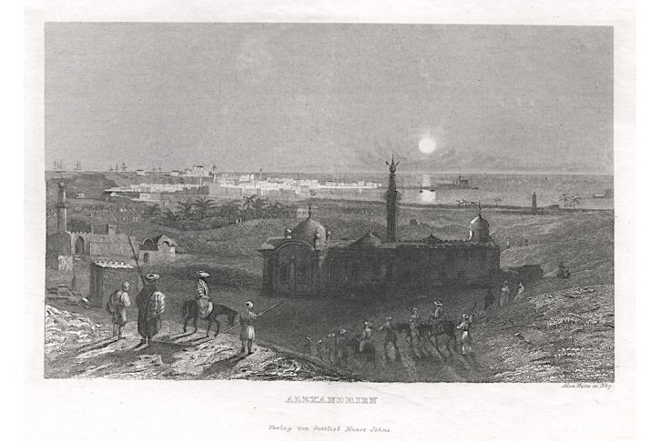 Alexandria, Haase , oceloryt, 1840