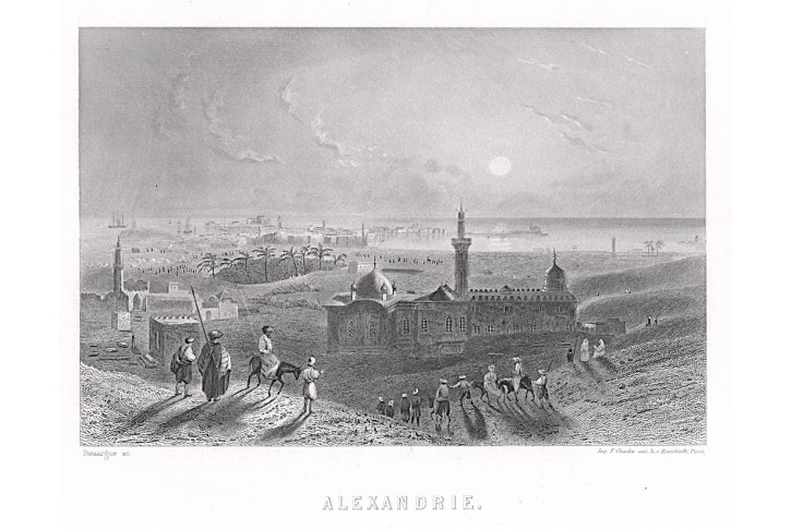 Alexandrie, oceloryt, 1860