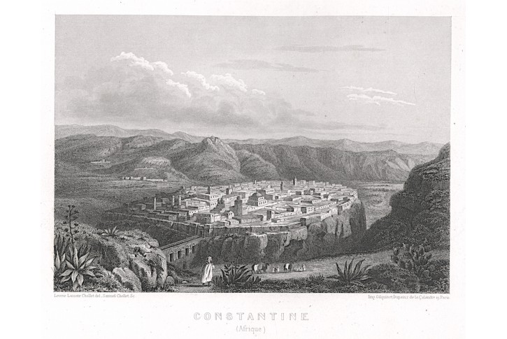Constantine, oceloryt, 1860