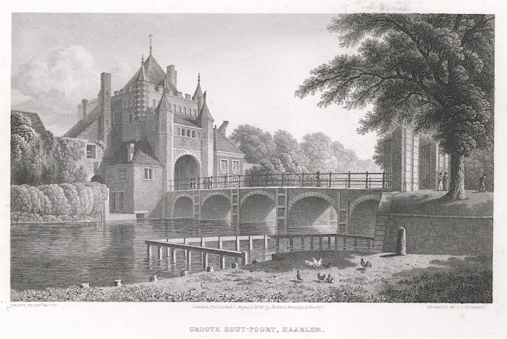 Haarlem, Jennings, oceloryt, 1825